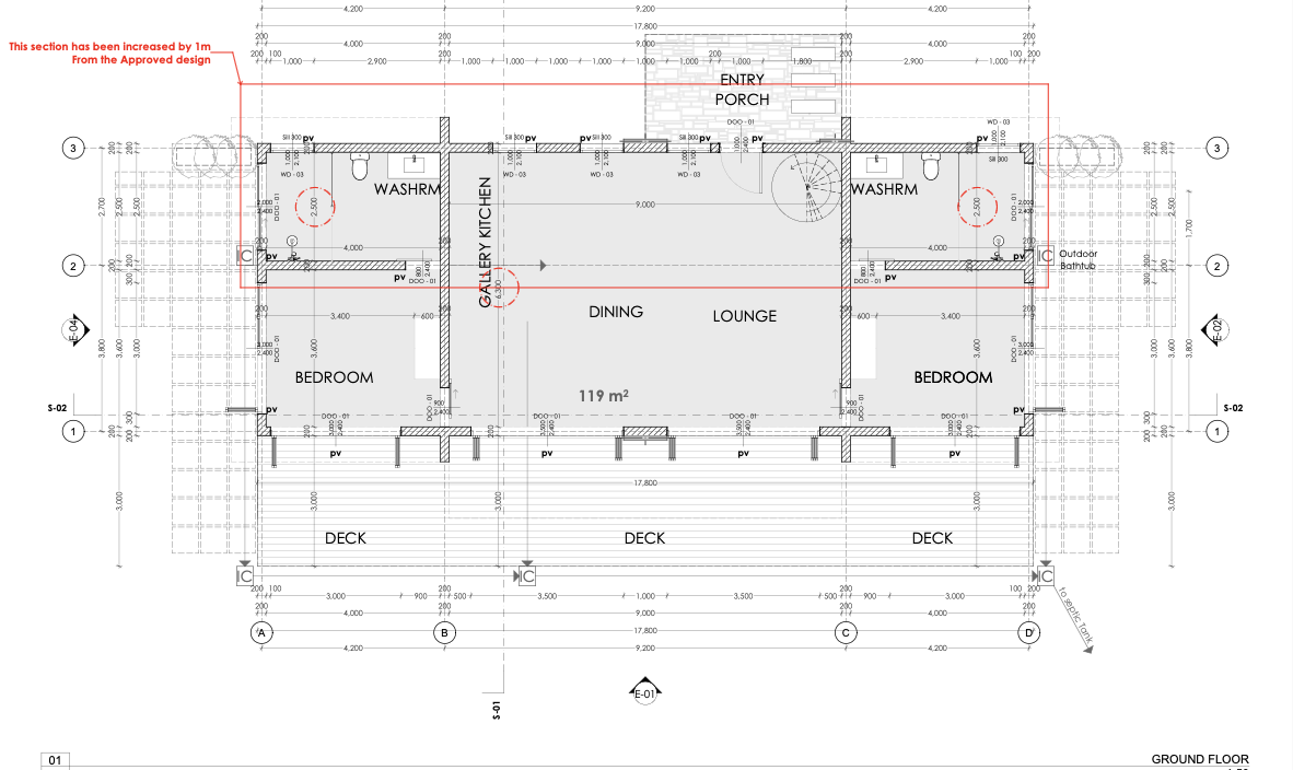 Foundation stones at the Lava & Lake build site, Naivasha